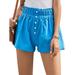 Beach Shorts for Women Summer Casual Short Pants High Waist Shorts Daily Street Wear