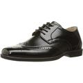 Florsheim Kids Reveal Wingtip Jr. (Toddler/Little Kid/Big Kid) Black