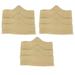 100% Cotton Bra Liner 9-Pack - Size Small, Beige by More of Me to Love