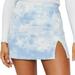 Women Mini Short Skirt Tie Dye Print Skirt Bodycon Stretch High waist Casual Chic Dress Summer Clothes