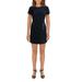 Hope & Harlow Womens Double Zipper Corduroy Casual Dress