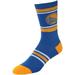 Golden State Warriors Stripe Crew Socks - Royal