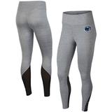 Penn State Nittany Lions Nike Women's One Performance Tights - Heathered Gray