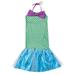 Urobanpeeg Child Mermaid Set Girl Princess Dress Party Halloween Costume