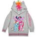 My Little Pony Girl's Rainbow Dash Roleplay Hoodie with 3D Ears, Mane and Wings