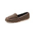 LUXUR Women Fur Lined Loafers Comfort Flat Shoes Moccasins Winter Casual Shoes Slip On
