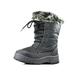 Fashion Women Winter Snow Boots Mid Calf Warm Rubber Flat Lace Shoes Winter Shoes Wellies