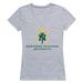 W Republic 520-357-H08-03 Northern Michigan University Seal T-Shirt for Women, Heather Grey - Large