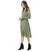 ellos Women's Plus Size Side-Smock Dress