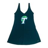 Tulane University Slip Dress- Green Wave