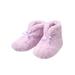 MSP Imports Women's Chenille Slippers - Soft Ultra-Plush Booties, Pink or Blue