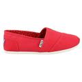 BOBS from Skechers Women's Plush Peace and Love Flat,Red,7 M US