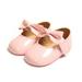 Baby Girl Bowknot Anti-Slip Shoes, Casual Sneakers Toddler Soft Soled Princess Walking Shoes, Pink L