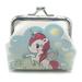 Jsqnanchi Unicorn Print Lock Bag/PU Laser Purse Ladies Wallet Short Student Cute Girls Small Wallet