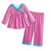 American Girl Bitty Baby Pink Polka Dot Pajamas for Girls Size Small 3
