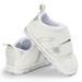 LA HIEBLA Newborn Baby Soft Sole Canvas Sneakers Shoes Trainers