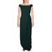 Lauren Ralph Lauren Womens Saran Crepe Sleeveless Evening Dress