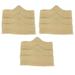 100% Cotton Bra Liner 9-Pack - Size X-Large, Beige by More of Me to Love
