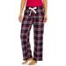 NFL Houston Texans Estate Ladies' Flannel Pants