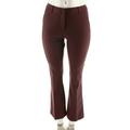 Isaac Mizrahi 24/7 Stretch Bootcut Fly Front Pants Women's A266914