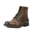 Asher Green Mens Leather AG583 High Top Lace Up Genuine Leather Boot Tan Size 10