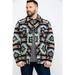 Powder River Outfitters Men's Aztec Commander Wool Jacket Green XX-Large