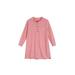 LA HIEBLA Womens Summer Loose Tops Button V Neck Casual Dress Tunic T Shirts