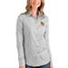 Baylor Bears Antigua Women's Structure Button-Up Shirt - Gray/White