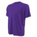 Intensity Mens Shorts Sleeve Performance Tee, New Purple - Small