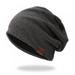 Slouchy Lightweight Beanies Cap Casual Lightweight Thermal Elastic Knitted Cotton Warm Hat Autumn Winter Sports Headwear for Men & Women