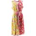 Isaac Mizrahi Petite Floral Faux Wrap Dress NEW A352279