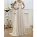 Women's Elegant Explosions & America Attractive Lacework Stitching Grounding Trending Long Dress