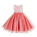 Lace Organza Junior Flower Girl Dress Evening Gown Special Occasion Dresses Ballroom Gown Junior Bridesmaid Dress Pageant Gown Easter Summer Dresses Birthday Girl Dress Girl Lace Dresses 186