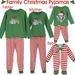Pudcoco Family Matching Pjs Mens Women Kids Christmas Pyjamas Xmas Nightwear PJs Sets