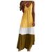 ANNA Womens Tie-Dye Beach Pullover Maxi Boho Sundress Ladies Loose Long Slip Dress