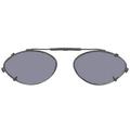 Visionaries Polarized Clip on Sunglasses - Cateye - Black Frame - 51 x 31 Eye