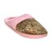 His or Hers Mossy Oakâ„¢ Slippers-Camo/Pink-Women's XL(11)