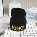 Unisex Lover Hat Winter Warm Beanies Printed Hat Embroidery Cap Gift