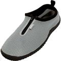 Wave Men's Waterproof Water Shoes with Zipper Grey 12