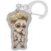 Yaoping 1 Pcs Cartoon Jujutsu Kaisen Keychain Anime Key Chain Pendant Acrylic Keyring Jewelry Fans Collection Gift(H03)