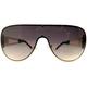 Cat Eye Frameless Sunglasses Vintage Mirrored Womens UV 400 (Grey Mirrored)