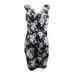 Guess Women's Ruffled Floral Lace Dress