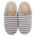 Hot Sales Five Colors Striped Indoor Soft Bottom Cotton Slippers Slippers For Home Shoes Interior Non-Slip Shoes New