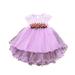 Summer Sleeveless Princess Party Dresses Infant Kids Baby Girl Ball Gown