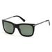 Sunglasses Kenneth Cole New York KC 7203 02R matte black / green polarized