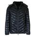 Men's Heavyweight Quilted Hooded Puffer Bubble Jacket (Sizes, S to 2XL)