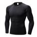 Oaktree-Compression Shirts MEN Long-sleeved Shirts,Compression Workout Tight-fitting Quick-drying Shirts, Training Sportswear Shirts,