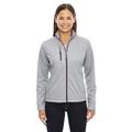 A Product of Ash City - North End Ladies' Trace Printed Fleece Jacket - PLATINUM 837 - S [Saving and Discount on bulk, Code Christo]