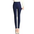 Avamo High Waist Pencil Cigarette Trousers For Women Skinny Slim Fit Work Pants OL Slim Fit Pencil Pants Stretch Casual Trousers Jeggings Work Office