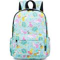 Ecodudo Little Kids Unicorn Backpacks for Toddler Girls Preschool Backpack With Chest Strap (Unicorn Light Blue)